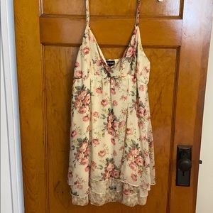Floral mini dress